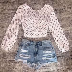 Fashion Nova Jean shorts